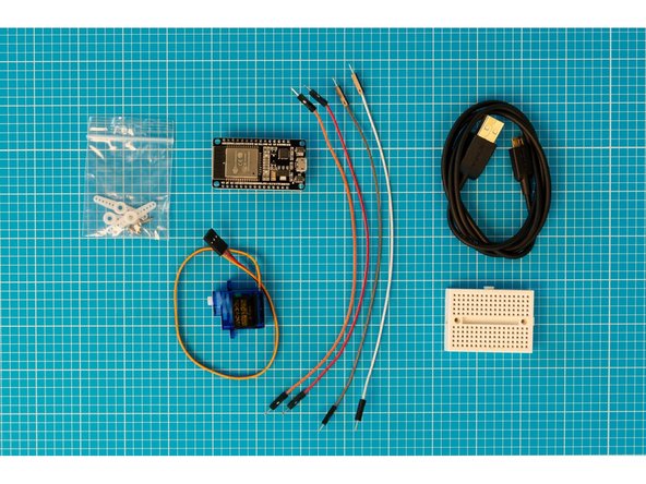 Gather your components and take a moment to identify them.