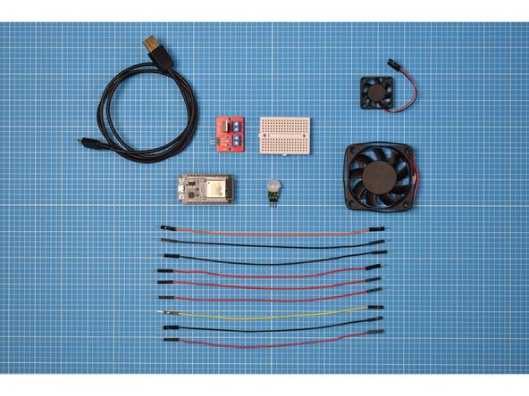 Gather your components and take a moment to identify them.