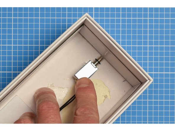 The solenoid is best placed at the opposite end to the USB entry.