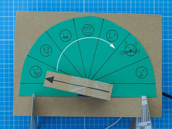 Plug in your Speed Dial device and wait for the servo motor to finish its startup sequence move.