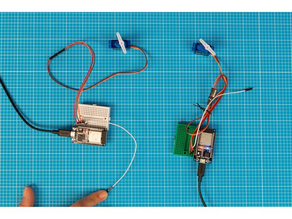 If you're building devices remotely, you'll have to coordinate testing with your partner.
