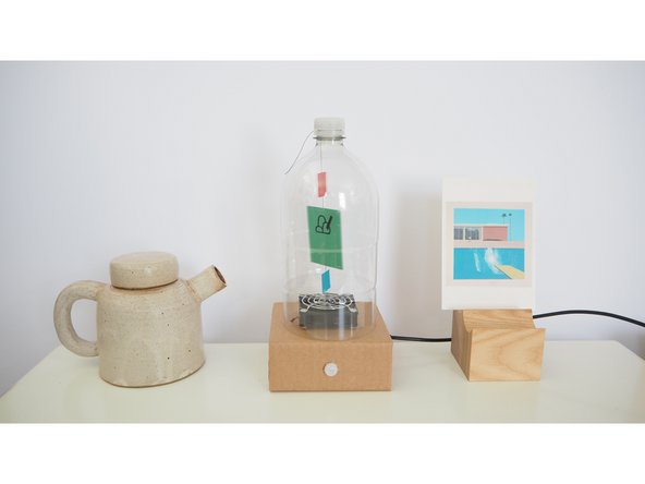 The enclosure is ready to use.