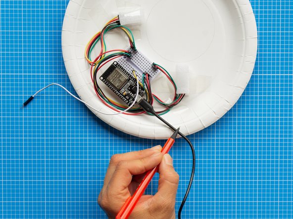 Now you will make an opening on the brim of the plate to let the micro USB lead out  so that the front plate and back plate can close together tightly.