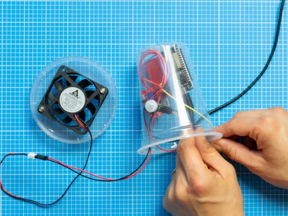 Connect the USB lead  to the ESPS32S.