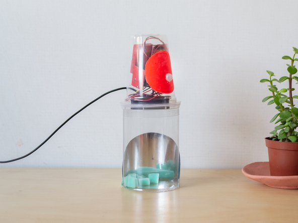 The enclosure is finished and ready to use.