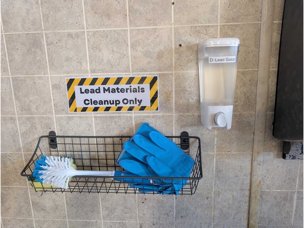 At the end of each session, the following cleanup steps should be taken.