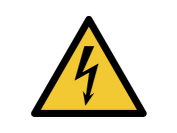 Caution: Electricity. Be careful when opening the kiln door when the kiln is on. The elements inside the kiln chamber will cause an electrical shock when touched.
