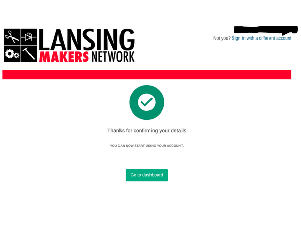 You're done! Check your email for recommended next steps.