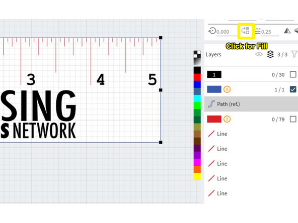 Layers or colors will be separated depending on the file type you are importing.