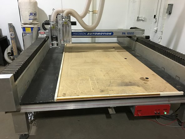 Return all tools, collets, etc to their correct storage locations.