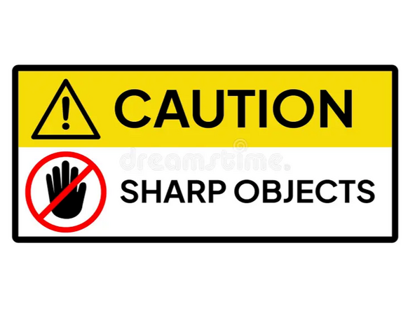 Wear Safety Glasses or a face shield! Small glass shards are created when scoring and snapping glass. They can also be created when using the grinder or ring saw.