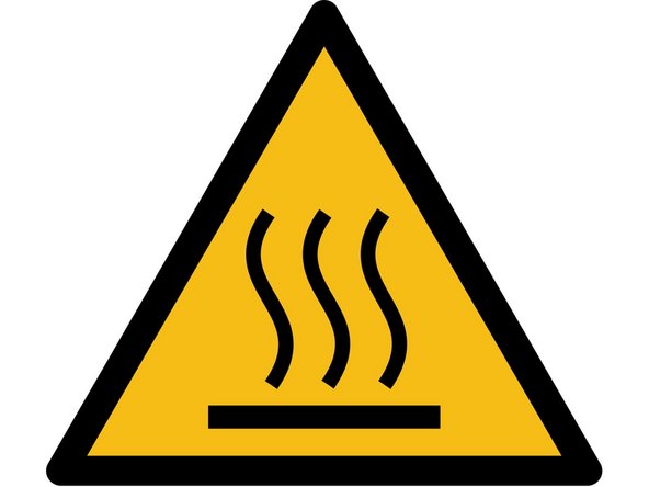 Metal that is hot enough to burn you can look like cold metal.