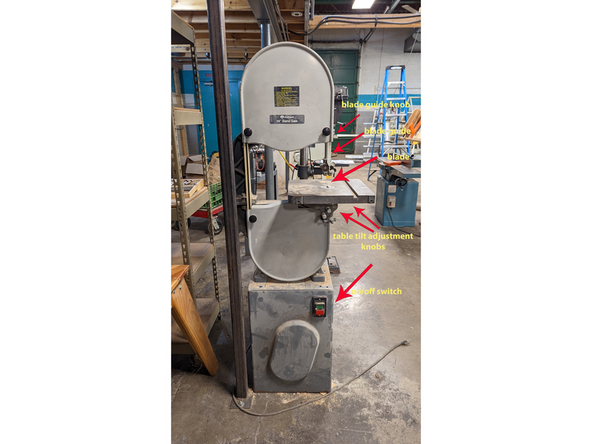 With the machine disconnected, test that the blade is running smoothly and tracking and in the center of the wheel to avoid injury and to get the best cut possible.