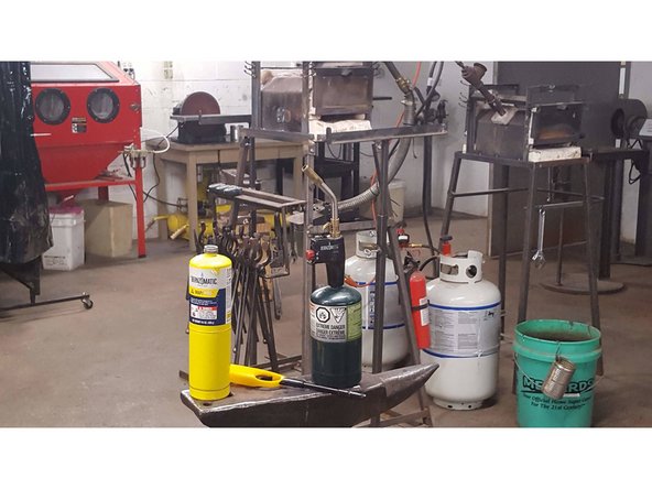 Turn off Propane, Mapp Gas or Butane torch (if still lit) and put aside in a safe place