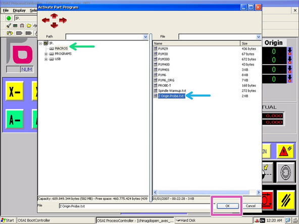 Click &quot;Activate Part Program&quot;