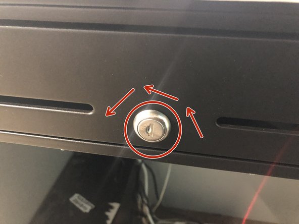 Follow the SOP for counting down and starting the cash drawer.