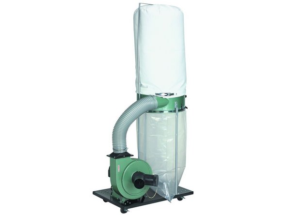 When you are ready to run your job, turn on the dust collection system.