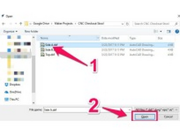 Under “File Operations” click the “Import vectors from file” button