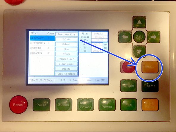 (If you just downloaded your file, it should be first in the list)
