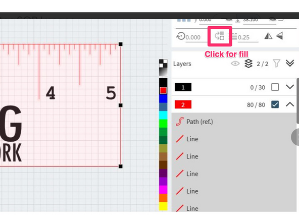 Layers or colors will be separated depending on the file type you are importing.
