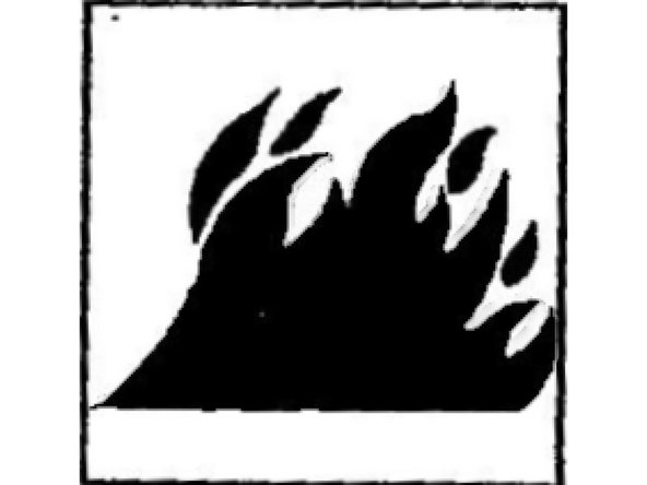 Make sure the weld area is free from all flammable materials such as flammable liquids, paper, etc. Do not wear clothing or gloves that have been exposed to flammable liquids.