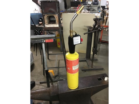Turn off Mapp Gas or Butane torch (if still lit) and put aside in a safe place.