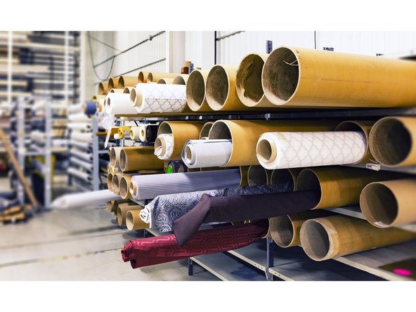 The industrial sewing machines can handle cotton and polyester fabrics, lightweight leather, canvas, neoprene, lightweight vinyl, fur, faux fur, and any other light or medium weight fabrics.