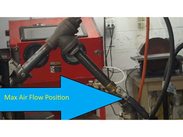 Blower Air Valve Max Air Position