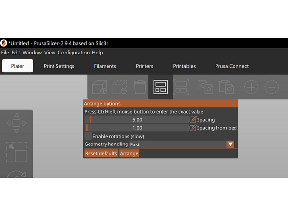 The first tool is Add Object, this lets us add the files we want to 3D print to the build plate. The second tool is Remove Object, this allows us to remove the files from the build plate. The third tool is Delete All, this allows us to remove every file on the build plate.