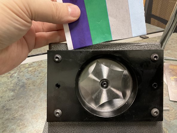 Insert your design into the cutter.