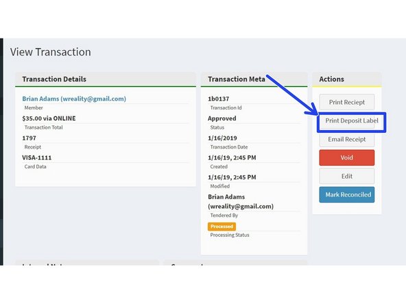 For cash and check tender types, the cash drawer will automatically open.