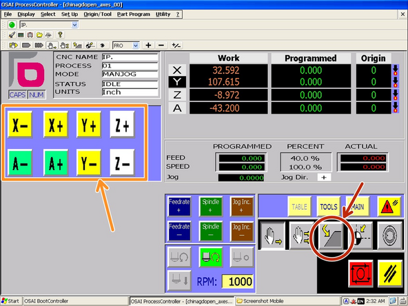 Click the &quot;Return to Profile Mode&quot; button.