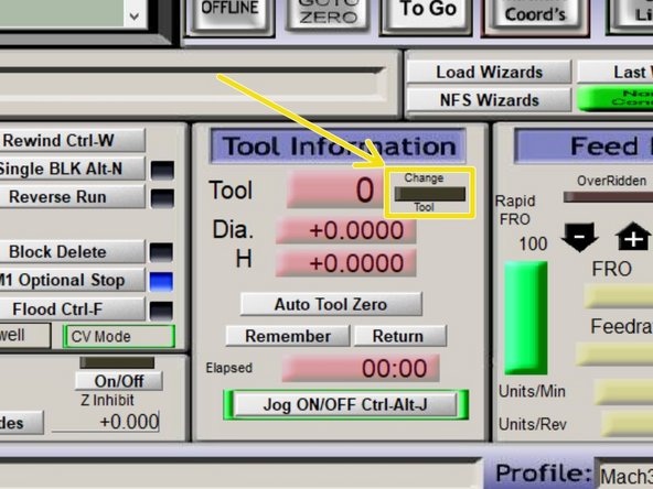 Follow guide 03 - Changing Tools to install the first bit used in your program.