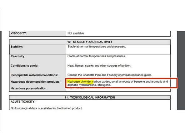 Always check the composition of materials before using them in the laser cutter.