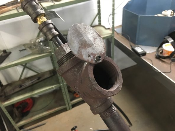 Open choke plate fully so air intake is unobstructed.