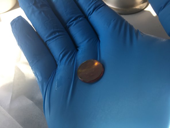 Don your nitrile gloves!