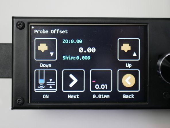 Go to the Movement menu and then to the Bed Level menu.