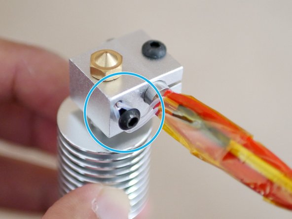 Carefully fasten the bolt down.