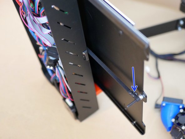 You will need to use a pen to guide the belt around the bearings.