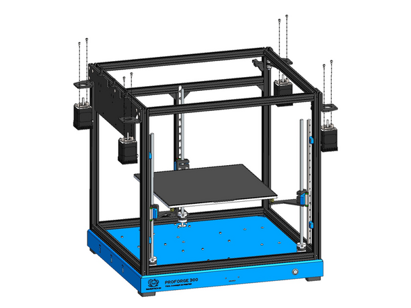 See the next step before installing the motors on the right side of the frame.