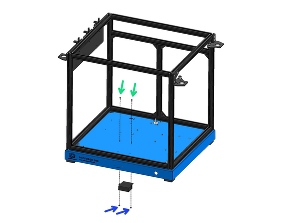 Mount the 5V Power Convertor to the base.