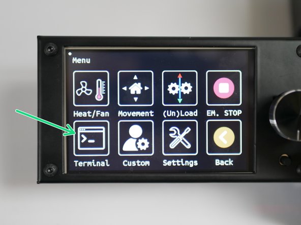 Before starting, make sure that, physically, none of the endstops are being triggered.
