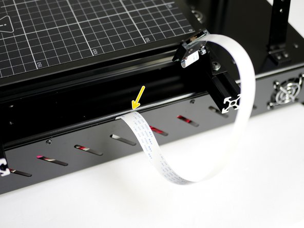 Mount approximately 1 inch in from the end of the beam.