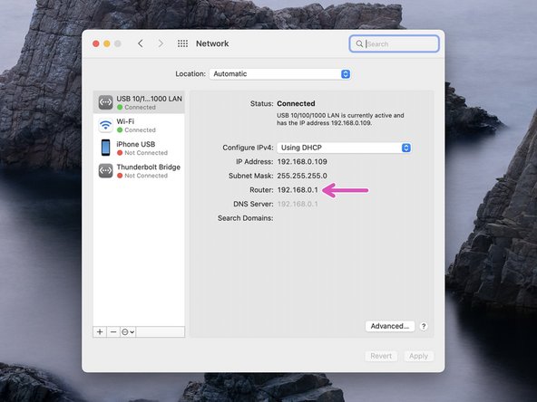 Type ipconfig and hit return/enter.
