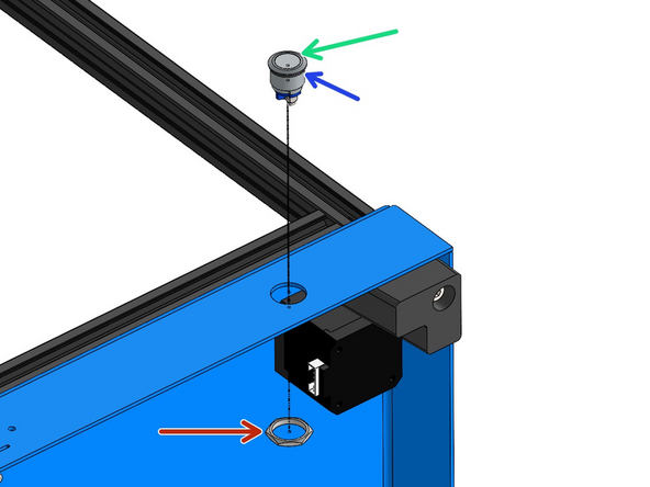 Disconnect the power switch from the power cable assembly.