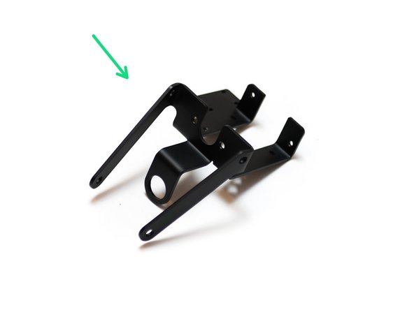 Locate the Direct Drive Mount bracket.