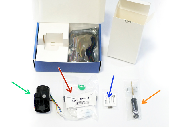 Upon opening the box you should find: