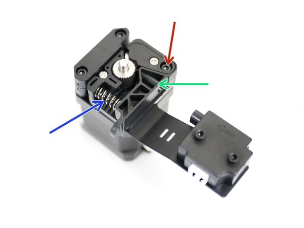 Fix the Idler arm to the assembly.