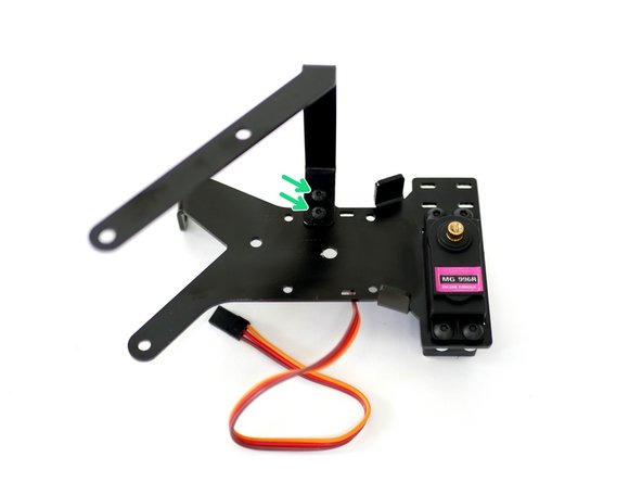 Install the second print fan mount with two M3 x 8mm bolts and M3 Nyloc nuts.