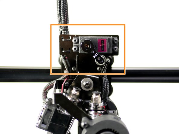 Press button 2 to select the Hotend #2